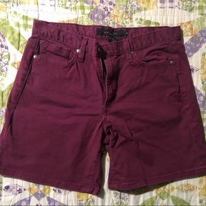 Calvin Klein maroon shorts Size 10